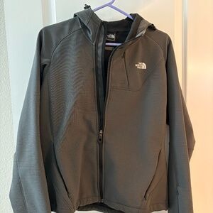 North Face Water Resistant Jacket with Hood Size Large